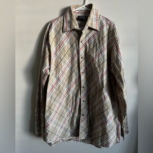 South Pole Button Down long sleeve Shirt, XXL